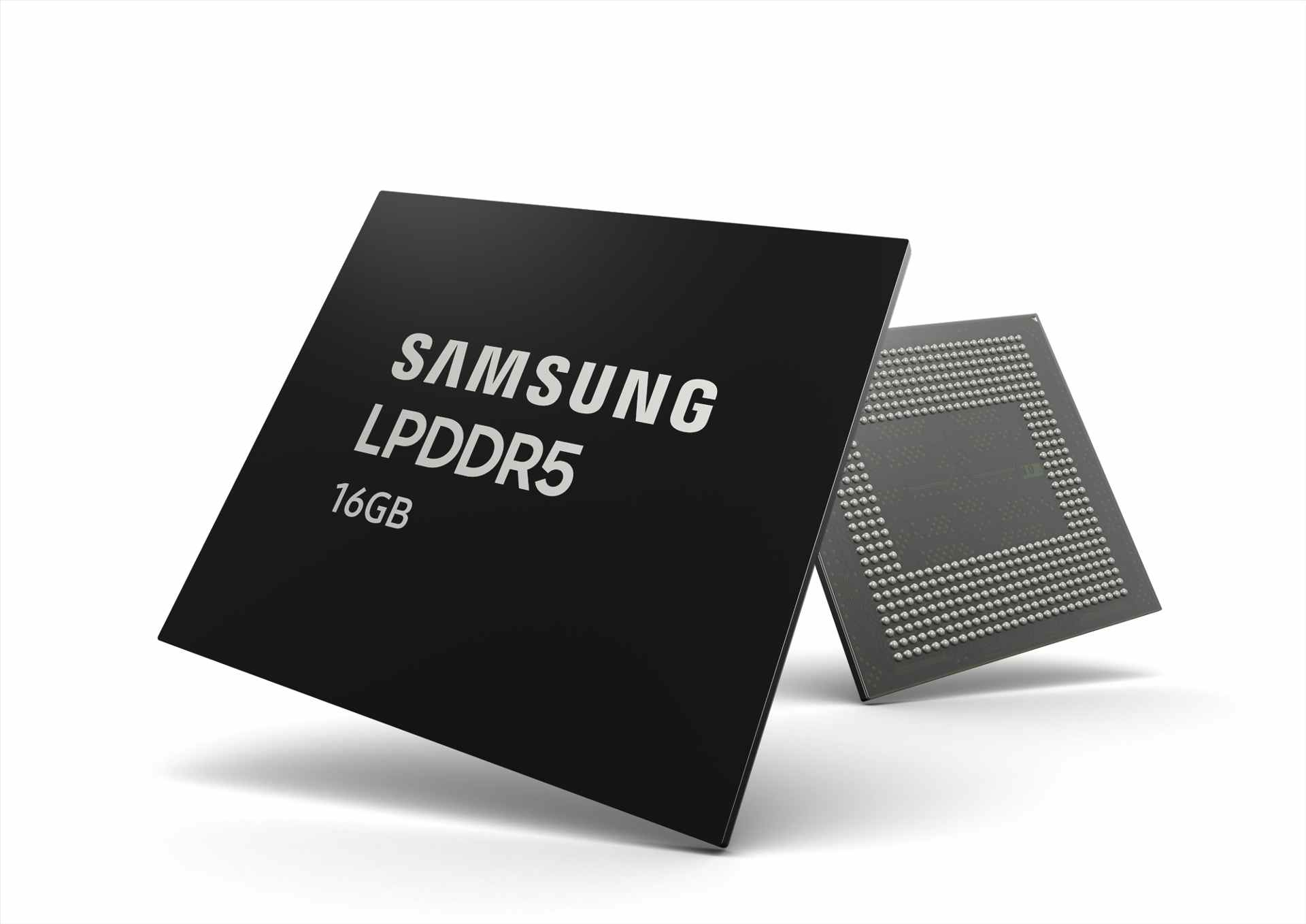 三星电子宣布开始量产16GB LPDDR5 DRAM芯片(图1)