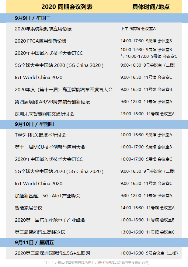 ELEXCON电子展9.9开幕!接驳车就位!攻略拿好!现场见!(图15) ELEXCON电子展9.9开幕!接驳车就位!攻略拿好!现场见!(图15)