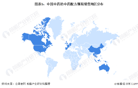 2021年中国中药配方颗粒行业龙头企业分析(图6) 图表5:中国中药的中药配方颗粒销售地区分布