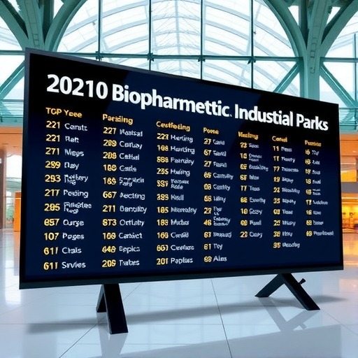 《2021生物医药产业园区百强榜》发布(图3) 《2021生物医药产业园区百强榜》发布(图3)