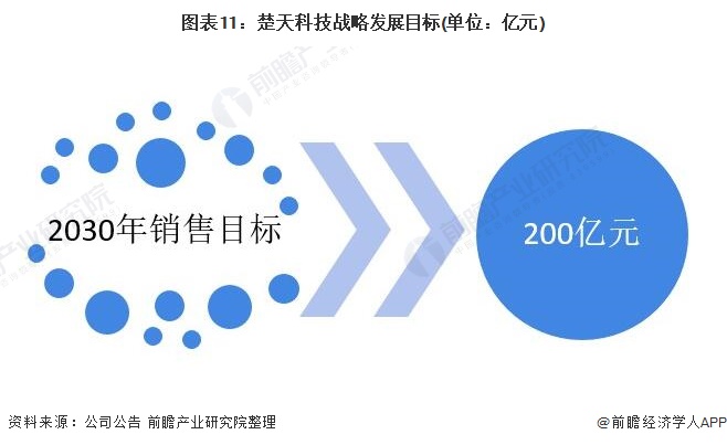 图表11：楚天科技战略发展目标(单位：亿元)