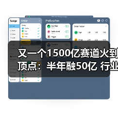 又一个1500亿赛道火到顶点:半年融50亿 行业老四也将IPO(图2) 又一个1500亿赛道火到顶点:半年融50亿 行业老四也将IPO(图2)