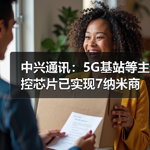 中兴通讯：5G基站等主控芯片已实现7纳米商用（图4）