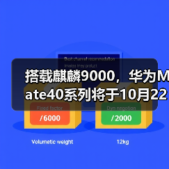 搭载麒麟9000,华为Mate40系列将于10月22日发布(图3) 搭载麒麟9000,华为Mate40系列将于10月22日发布(图3)