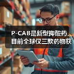 P-CAB是新型抑酸药，目前全球仅三款药物获批上市（图2）