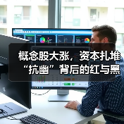 概念股大涨,资本扎堆“抗幽”背后的红与黑(图2) 概念股大涨,资本扎堆“抗幽”背后的红与黑(图2)
