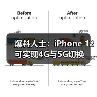 爆料人士:iPhone 12可实现4G与5G切换(图4) 爆料人士:iPhone 12可实现4G与5G切换(图4)