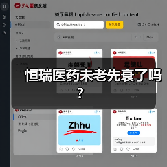 恒瑞医药未老先衰了吗?(图3) 恒瑞医药未老先衰了吗?(图3)