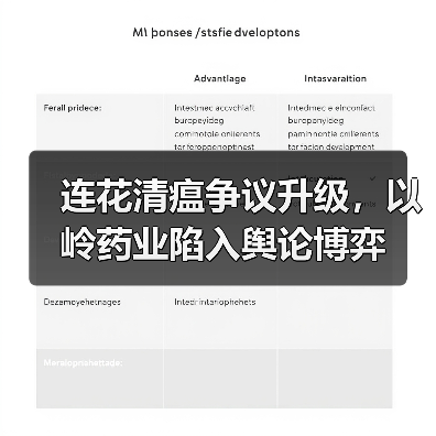 连花清瘟争议升级,以岭药业陷入舆论博弈(图2) 连花清瘟争议升级,以岭药业陷入舆论博弈(图2)