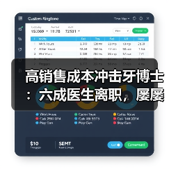 高销售成本冲击牙博士:六成医生离职,屡屡违规引质疑(图3) 高销售成本冲击牙博士:六成医生离职,屡屡违规引质疑(图3)