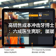 高销售成本冲击牙博士:六成医生离职,屡屡违规引质疑(图1) 高销售成本冲击牙博士:六成医生离职,屡屡违规引质疑(图1)
