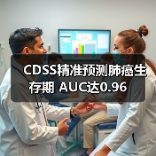 CDSS精准预测肺癌生存期 AUC达0.96（图4）