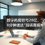 数字药房巨亏28亿，