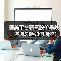 医美平台新氧股价暴跌,违规风险如何规避?(图1) 医美平台新氧股价暴跌,违规风险如何规避?(图1)