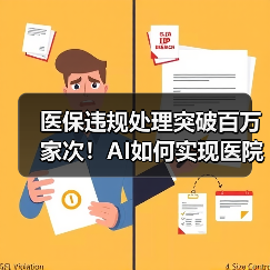 医保违规处理突破百万家次!AI如何实现医院控费事中监管?(图3) 医保违规处理突破百万家次!AI如何实现医院控费事中监管?(图3)