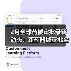 2月全球药械审批最新动态:新药器械获批全解析(图2) 2月全球药械审批最新动态:新药器械获批全解析(图2)