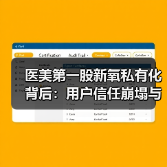 医美第一股新氧私有化背后:用户信任崩塌与行业洗牌(图3) 医美第一股新氧私有化背后:用户信任崩塌与行业洗牌(图3)
