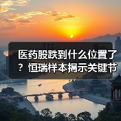 医药股跌到什么位置了？恒瑞样本揭示关键节点（图4）