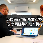 迈瑞医疗市值蒸发2700亿 李西廷带不动?机构减持背后的真相(图3) 迈瑞医疗市值蒸发2700亿 李西廷带不动?机构减持背后的真相(图3)