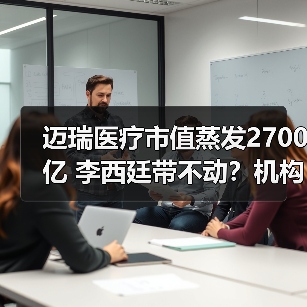 迈瑞医疗市值蒸发2700亿 李西廷带不动?机构减持背后的真相(图2) 迈瑞医疗市值蒸发2700亿 李西廷带不动?机构减持背后的真相(图2)