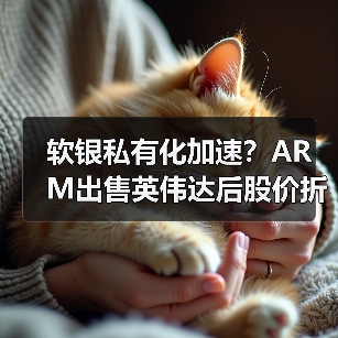 软银私有化加速？ARM出售英伟达后股价折价仍难解（图1）