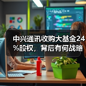中兴通讯收购大基金24%股权，背后有何战略布局？（图2）