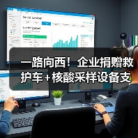 一路向西!企业捐赠救护车+核酸采样设备支援定西抗疫(图2) 一路向西!企业捐赠救护车+核酸采样设备支援定西抗疫(图2)
