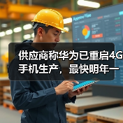 供应商称华为已重启4G手机生产，最快明年一季度上市（图2）