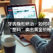 牙齿隐形矫治：如何将“塑料”卖出黄金价格？（图1）
