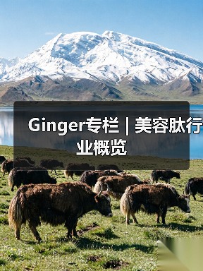 Ginger专栏 | 美容肽行业概览(图1) Ginger专栏 | 美容肽行业概览(图1)