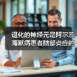 退化的神经元是阿尔茨海默病患者脑部炎症的根源（图3）