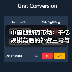 中国创新药市场:千亿规模背后的外资主导与本土突围(图2) 中国创新药市场:千亿规模背后的外资主导与本土突围(图2)