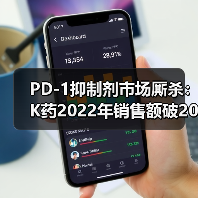 PD-1抑制剂市场厮杀：K药2022年销售额破200亿，信达生物季度收入达10亿（图3）
