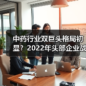 中药行业双巨头格局初显？2022年头部企业战略布局分析（图4）