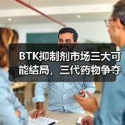 BTK抑制剂市场三大可能结局，三代药物争夺百亿格局（图3）