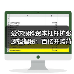 爱尔眼科资本杠杆扩张逻辑揭秘:百亿并购背后的收益密码(图1) 爱尔眼科资本杠杆扩张逻辑揭秘:百亿并购背后的收益密码(图1)