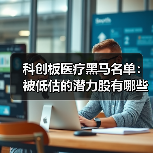 科创板医疗黑马名单:被低估的潜力股有哪些?(图1) 科创板医疗黑马名单:被低估的潜力股有哪些?(图1)