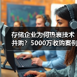 存储企业为何热衷技术并购？5000万收购案例深度解析（图1）