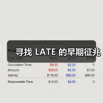 寻找 LATE 的早期征兆(图3) 寻找 LATE 的早期征兆(图3)