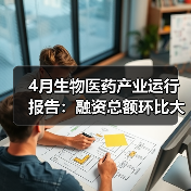 4月生物医药产业运行报告:融资总额环比大增5成(图3) 4月生物医药产业运行报告:融资总额环比大增5成(图3)