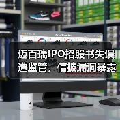 迈百瑞IPO招股书失误遭监管，信披漏洞暴露（图3）