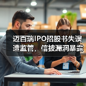 迈百瑞IPO招股书失误遭监管，信披漏洞暴露（图2）