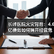 长峰医院火灾背后：4.6亿债务如何揭开经营危机？（图4）