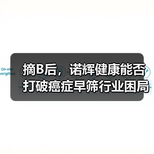 摘B后,诺辉健康能否打破癌症早筛行业困局?(图4) 摘B后,诺辉健康能否打破癌症早筛行业困局?(图4)