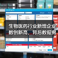 生物医药行业新增企业数创新高，背后数据揭示什么趋势？（图1）