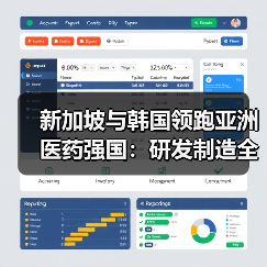 新加坡与韩国领跑亚洲医药强国：研发制造全球领先（图4）