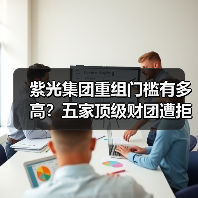 紫光集团重组门槛有多高？五家顶级财团遭拒真相（图3）