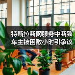 特斯拉断网服务中断致车主被困数小时引争议（图4）