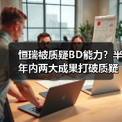 恒瑞被质疑BD能力？半年内两大成果打破质疑（图3）
