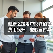 健康之路用户锐减销售费用飙升,虚假宣传与非法集资疑云笼罩(图2) 健康之路用户锐减销售费用飙升,虚假宣传与非法集资疑云笼罩(图2)